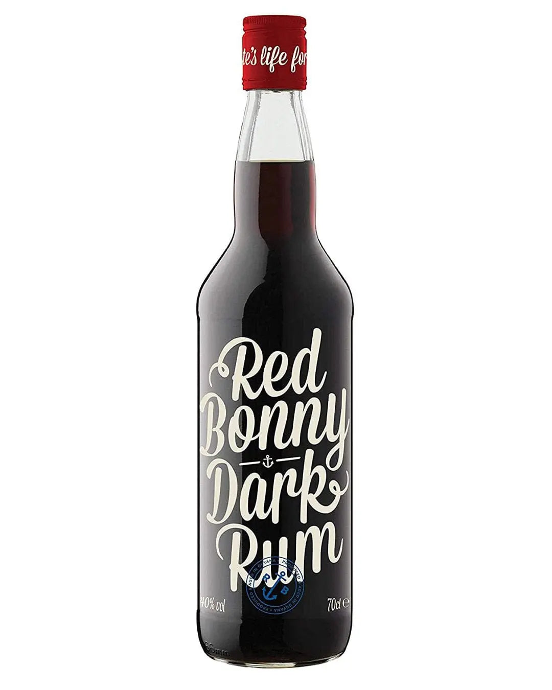 Red Bonny Navy Dark Guyana Rum, 70 cl Rum 5060434133540