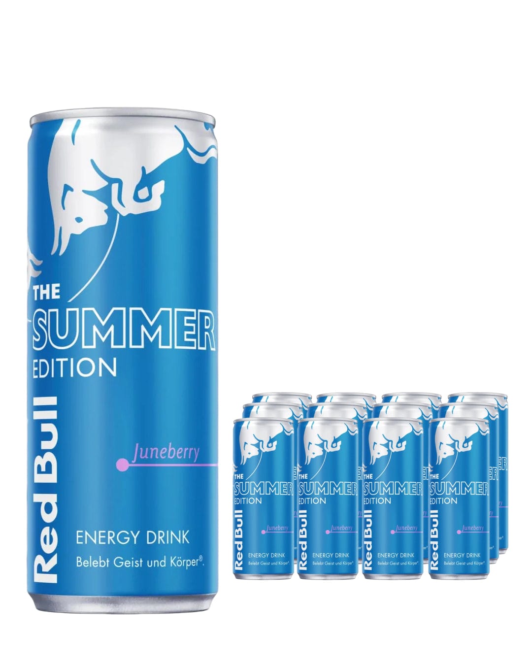 Red Bull Energy Drink Juneberry Edition Multipack, 12 x 250 ml Soft Drinks & Mixers