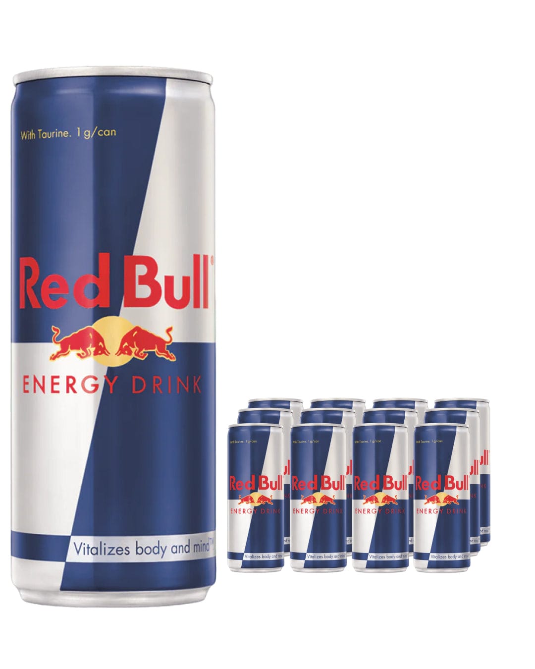 Red Bull Energy Drink Multipack, 12 x 473 ml Soft Drinks & Mixers