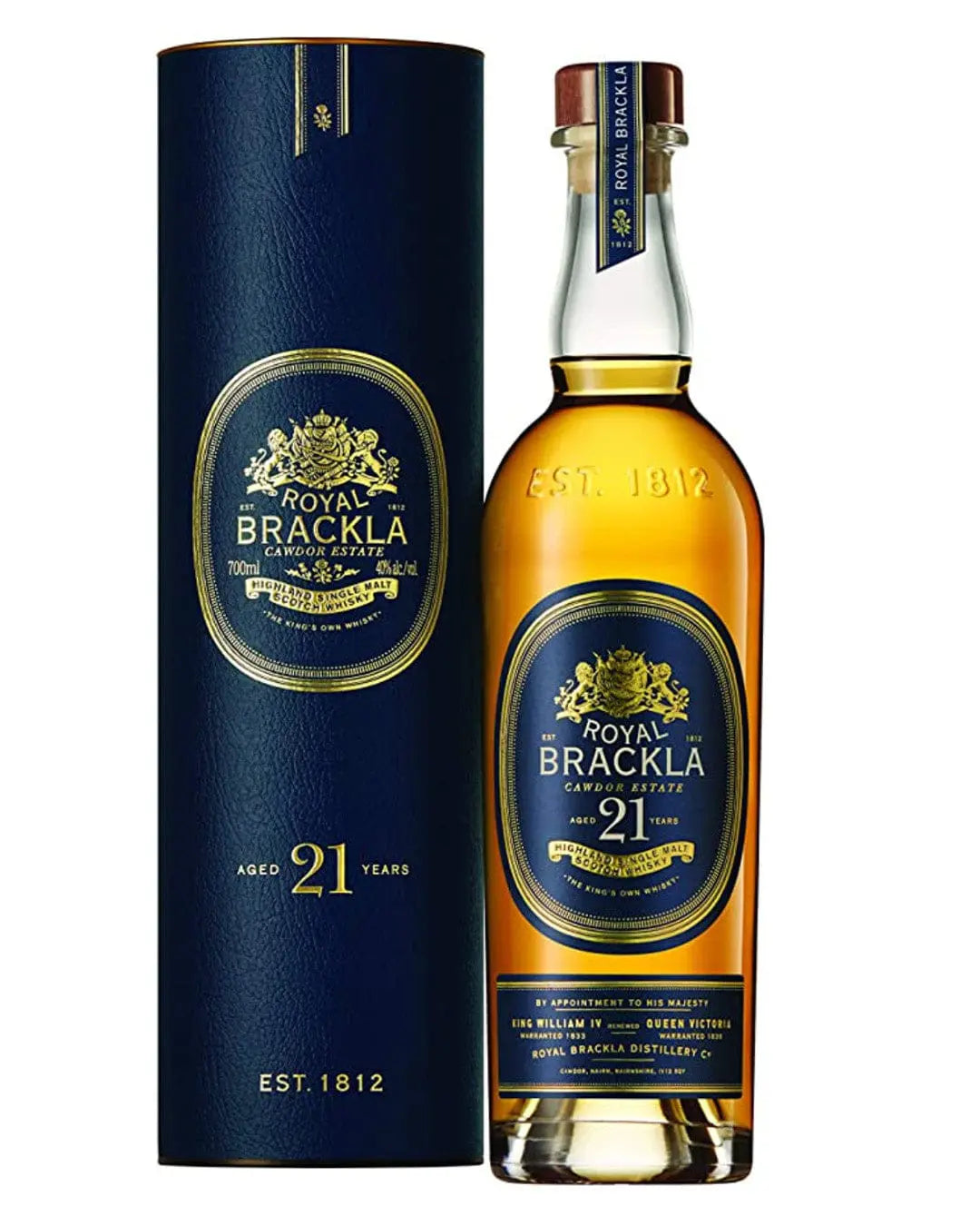 Royal Brackla 21 Year Old Sherry Cask Finish Single Malt Whisky, 75 cl Whisky