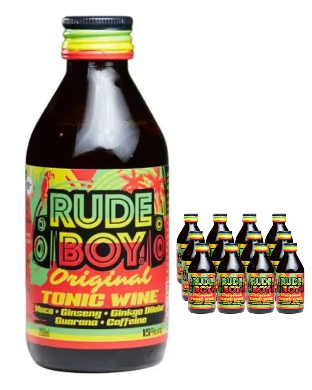 Rude Boy Original Tonic Wine, 12 x 200 ml Fortified & Other Wines 5060281650467