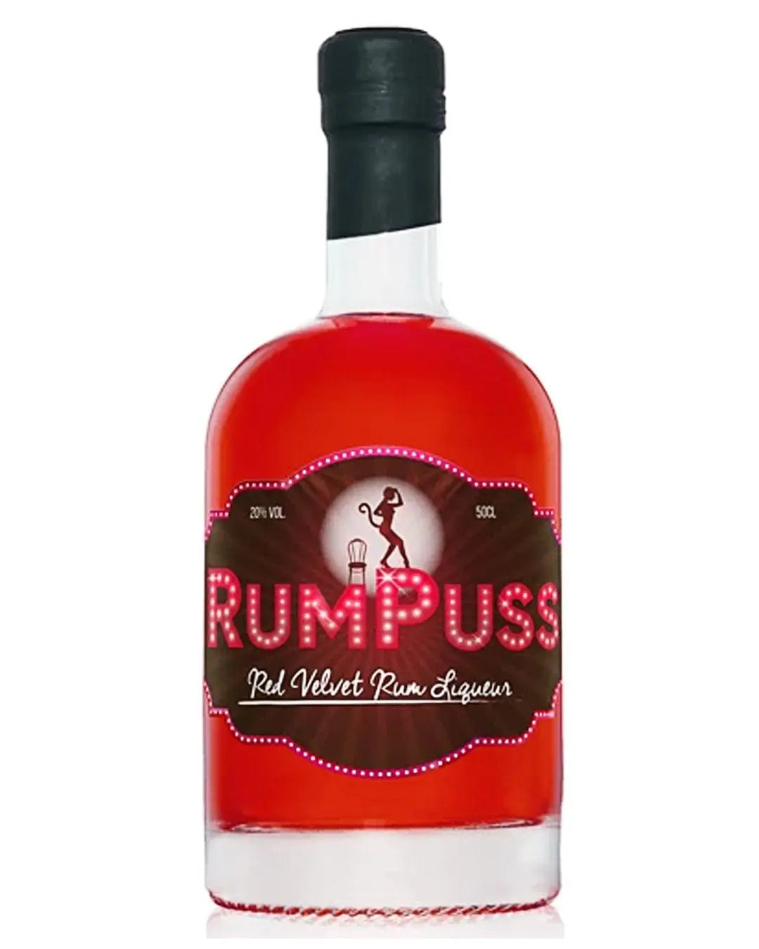 RumPuss Red Velvet Rum Liqueur, 50 cl Rum