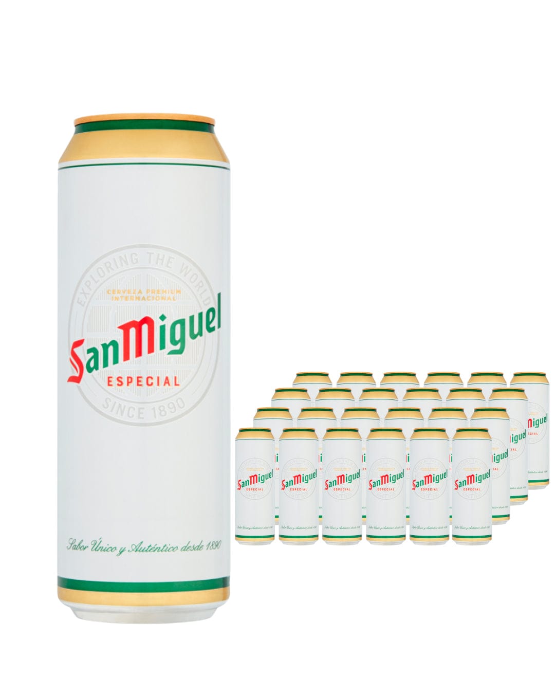 San Miguel Premium Lager Beer Can Multipack, 24 x 568 ml Beer