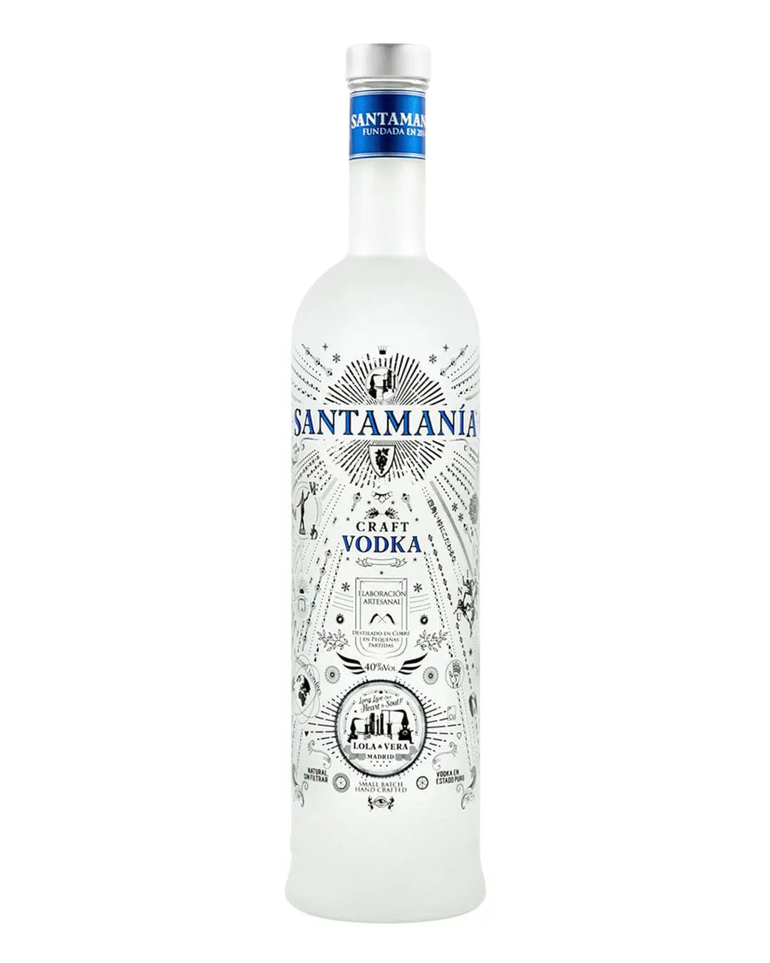 Santamania Premium Grape Vodka, 70 cl Vodka