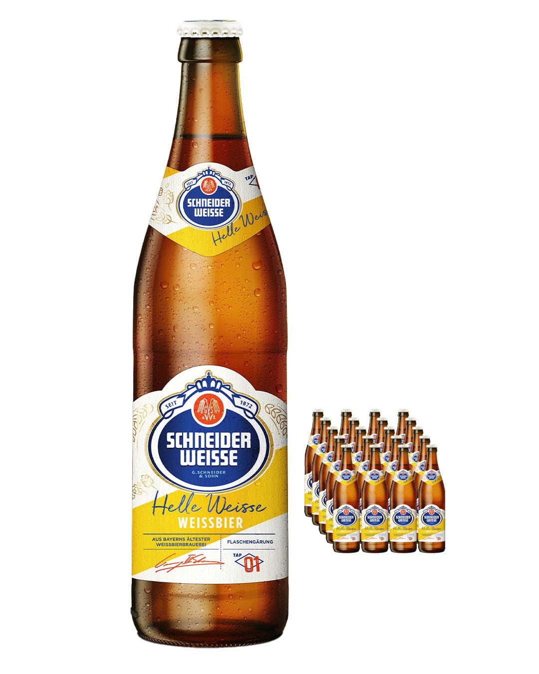 Schneider Helle Weissbier Multipack, 20 x 500 ml Beer