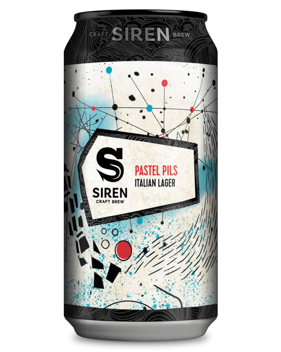 Siren Pastel Pils Italian Lager Beer, 330 ml Beer