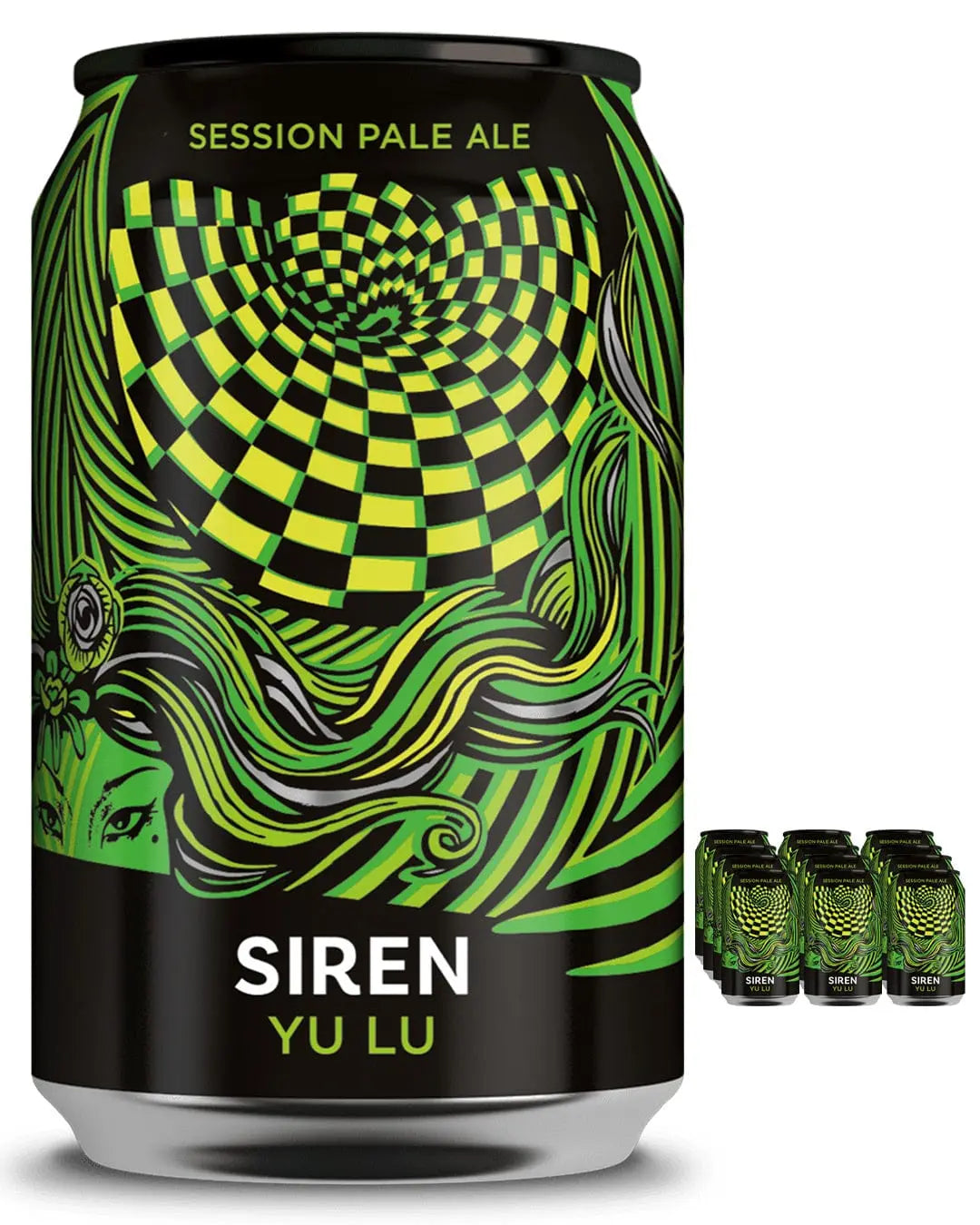 Siren Yu Lu Golden & Pale Beer Can Multipacks, 12 x 330 ml Beer