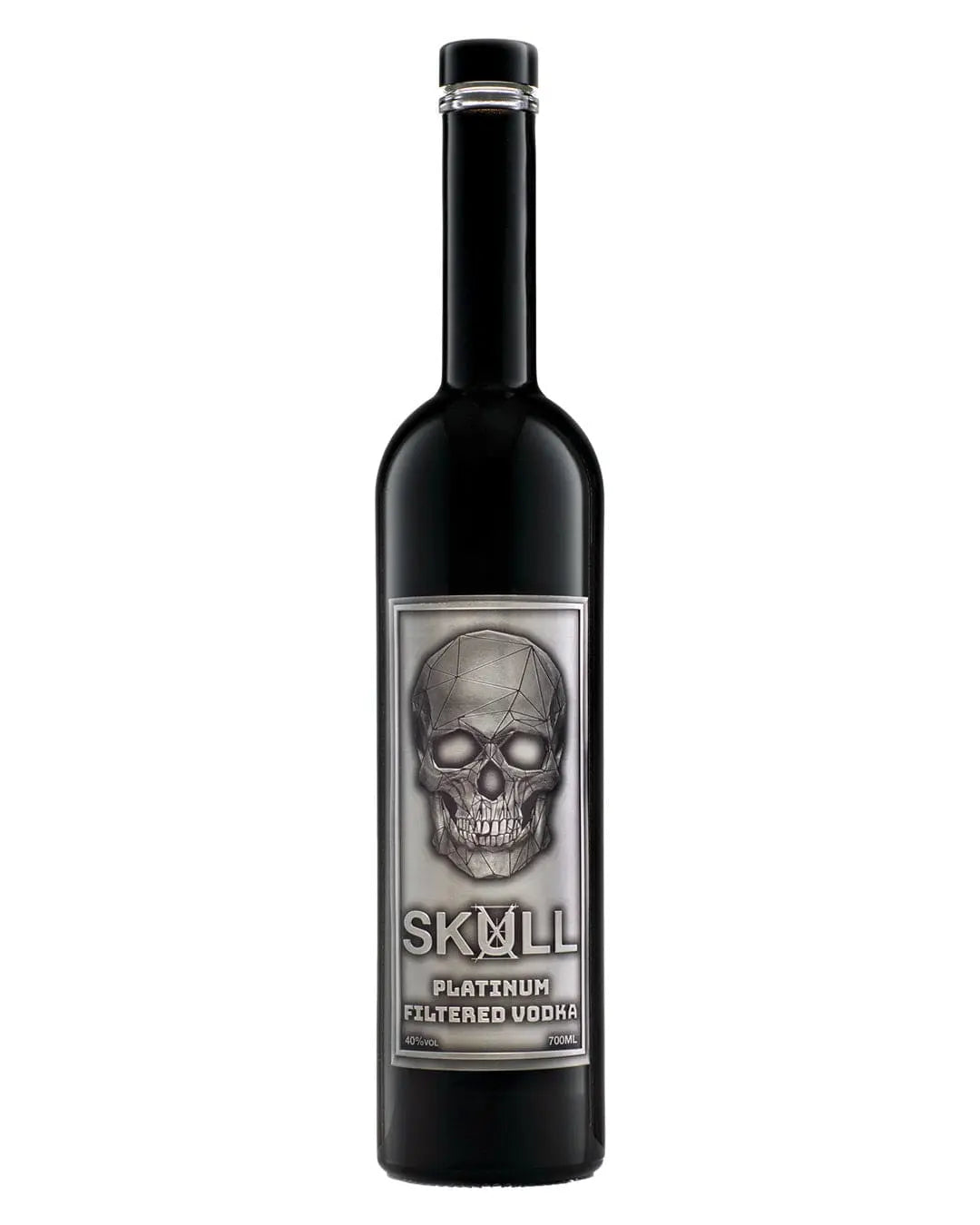 Skull X Platinum Filtered Vodka, 70 cl Vodka