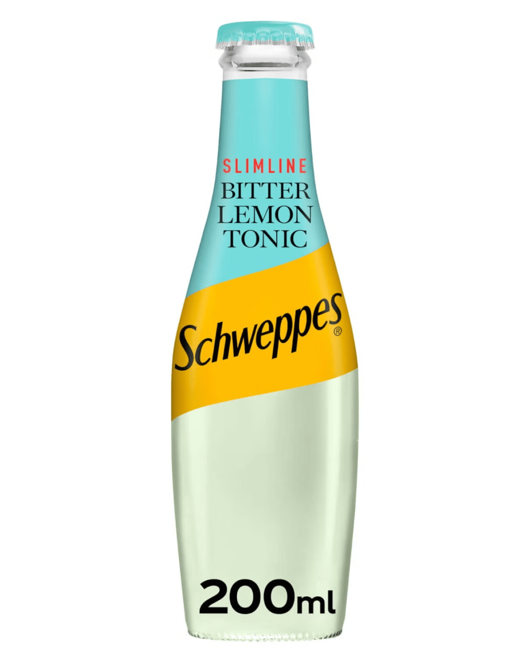 Slimlime Bitter Lemon Tonic, 200 ml Soft Drinks & Mixers