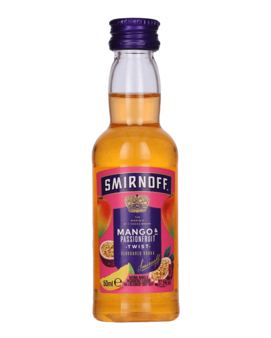 Smirnoff Mango & Passionfruit Vodka Miniature, 5 cl Spirit Miniatures