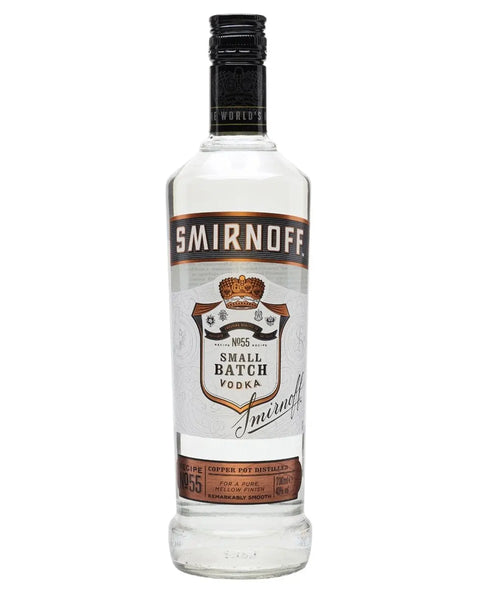 Buy Smirnoff No. 55 Small Batch Black Copper Pot Distilled Vodka, 70 cl  online at The Bottle Club