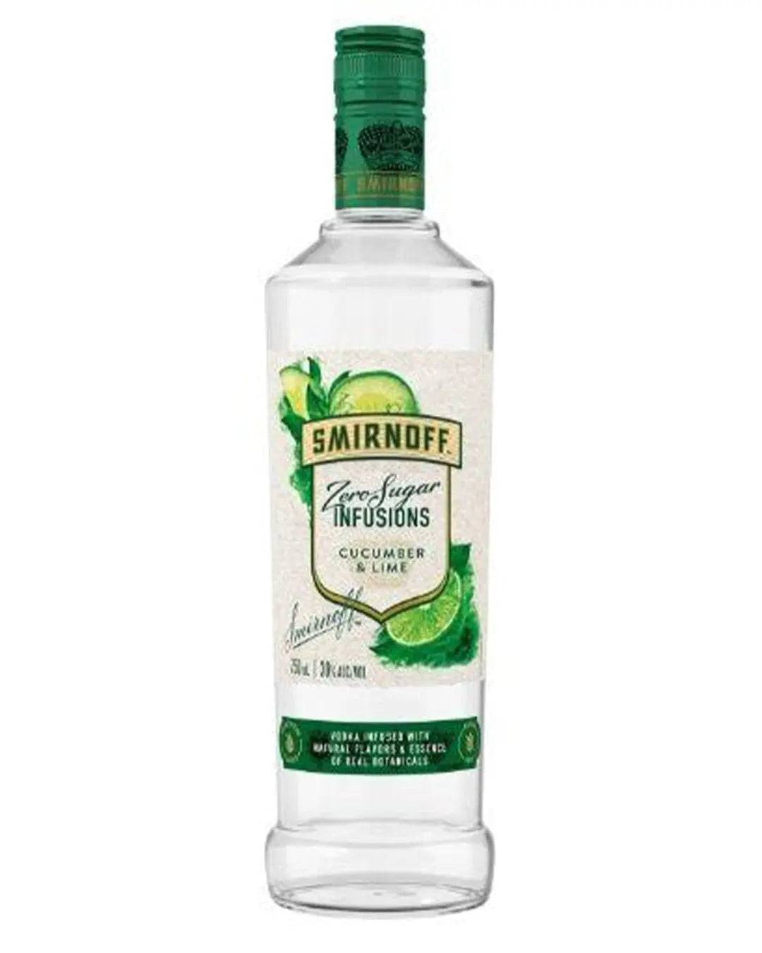 Smirnoff Zero Cucumber Lime, 75 cl Vodka