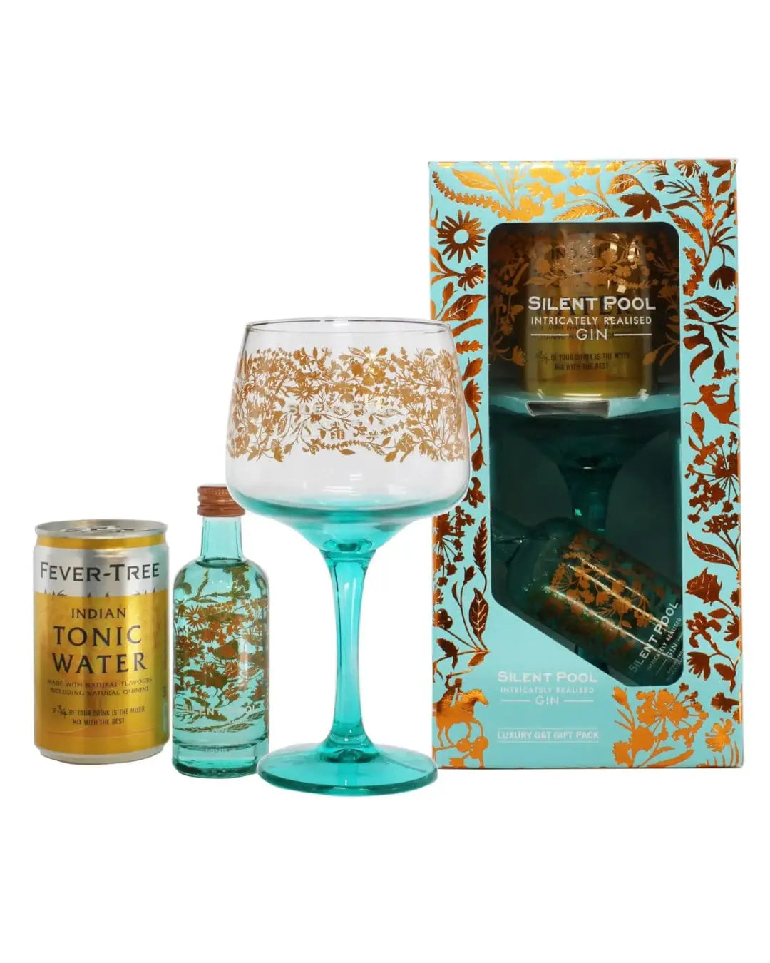 Silent Pool Gin & Tonic Miniature Gift Pack, 5 cl Spirit Miniatures