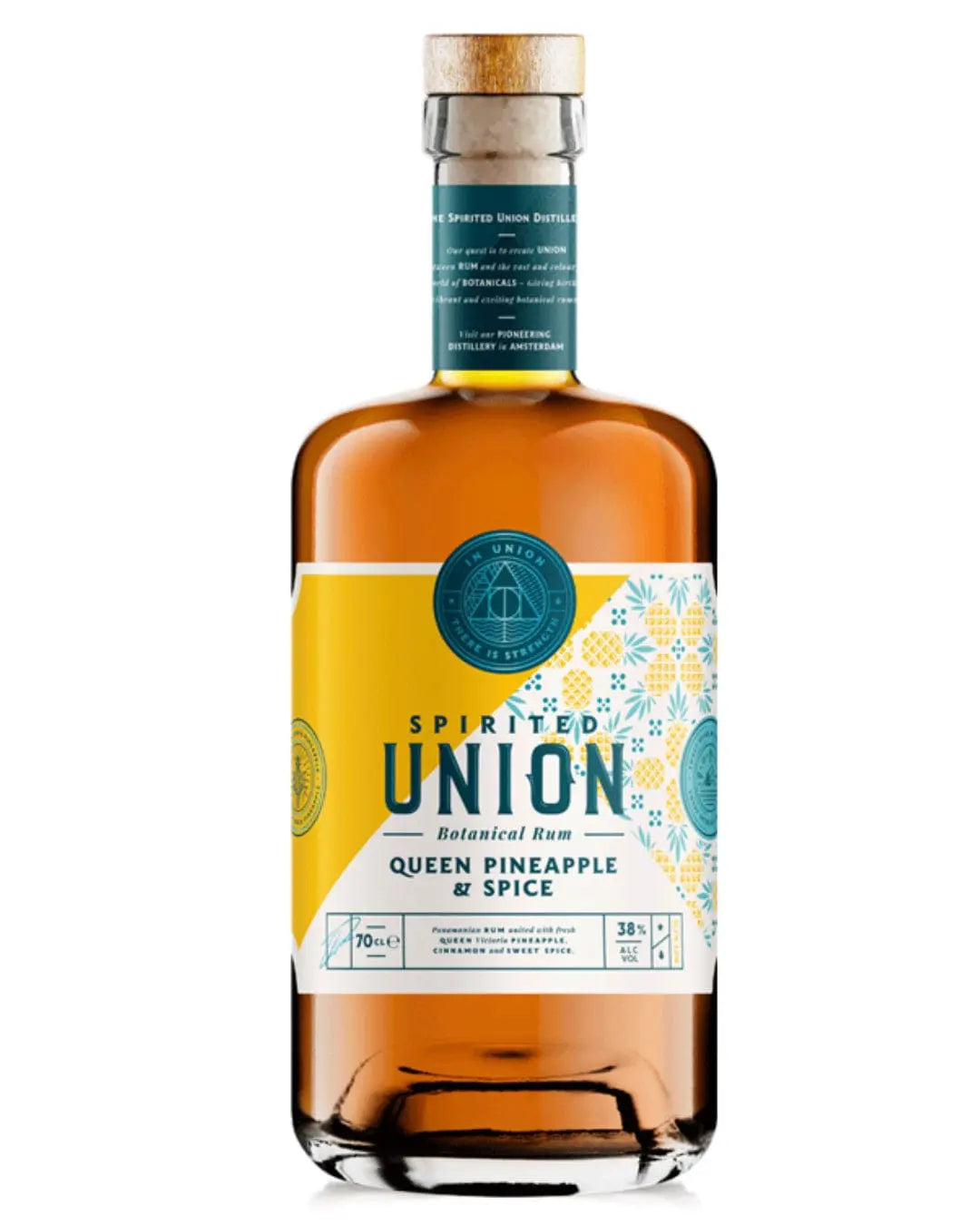 Spirited Union Pineapple and Spice Botanical Rum, 70 cl Rum