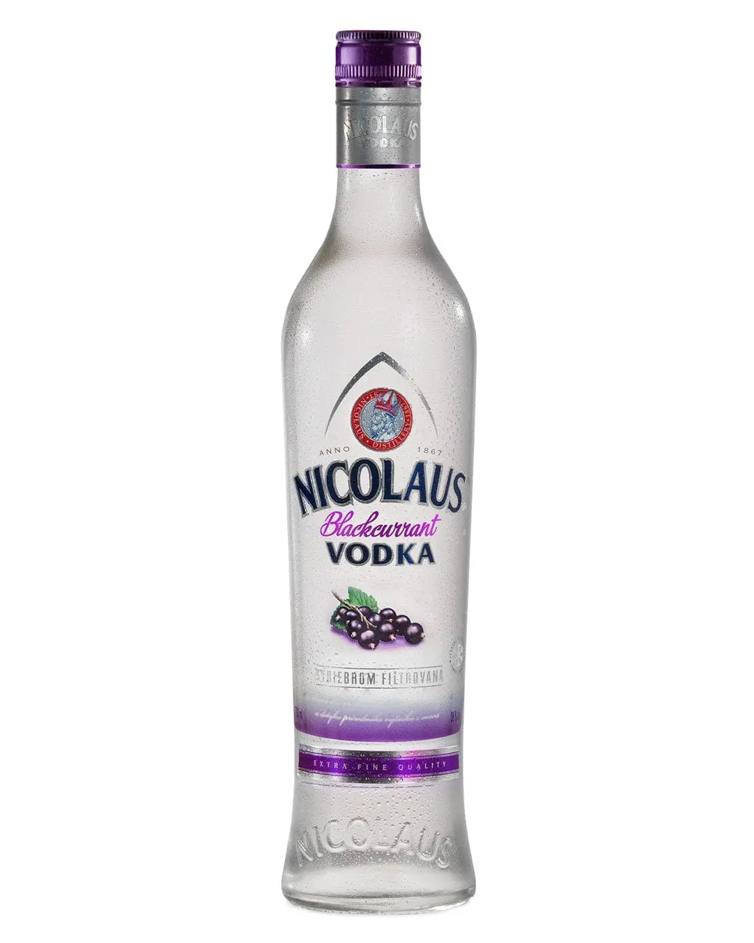 St. Nicolaus Silver Filtered Blackcurrant Flavoured Vodka, 70 cl Vodka