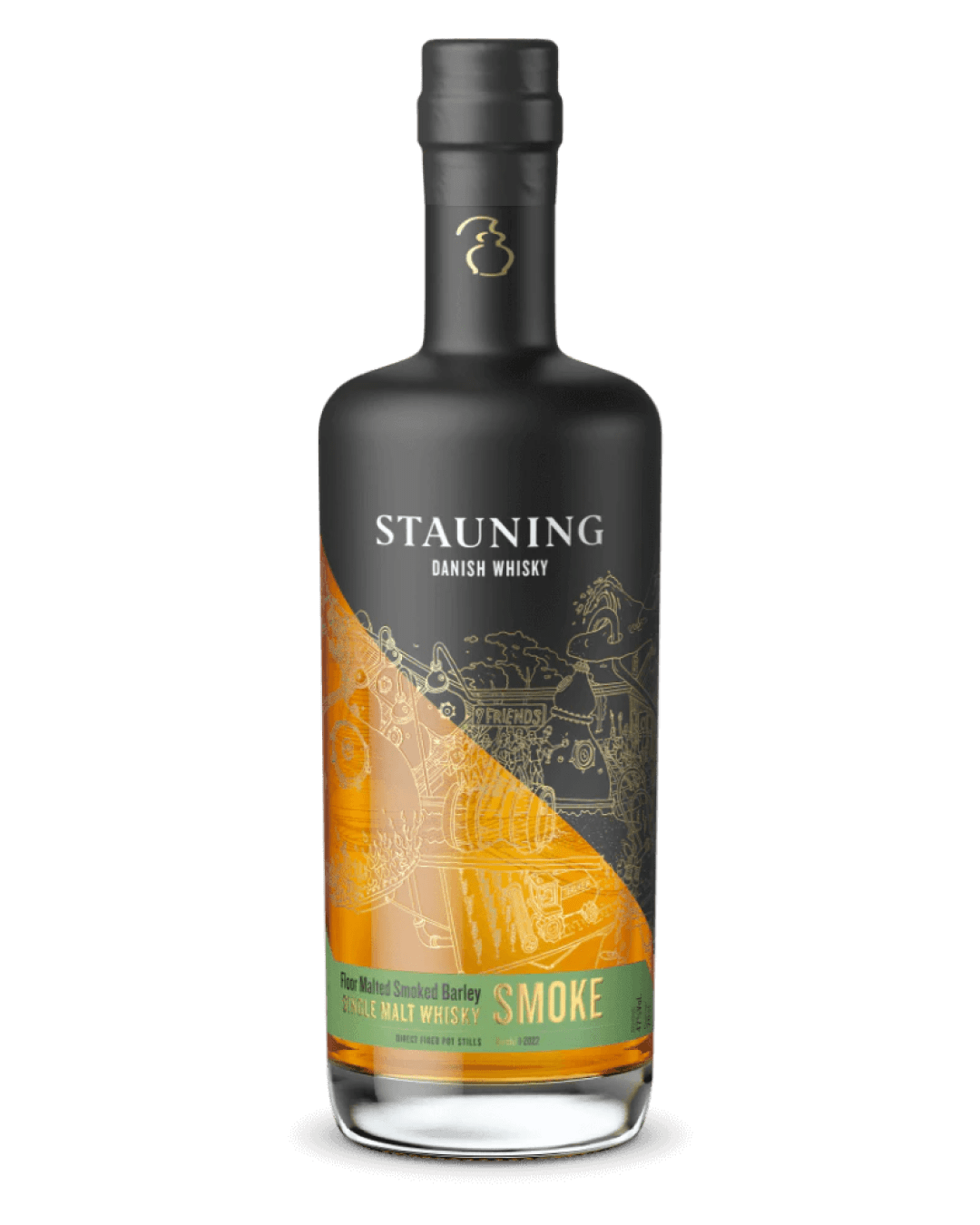 Stauning Smoke Single Malt Whisky, 70 cl Whisky