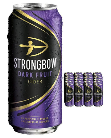 Strongbow Dark Fruits Cider, 24 x 440 ml Cider