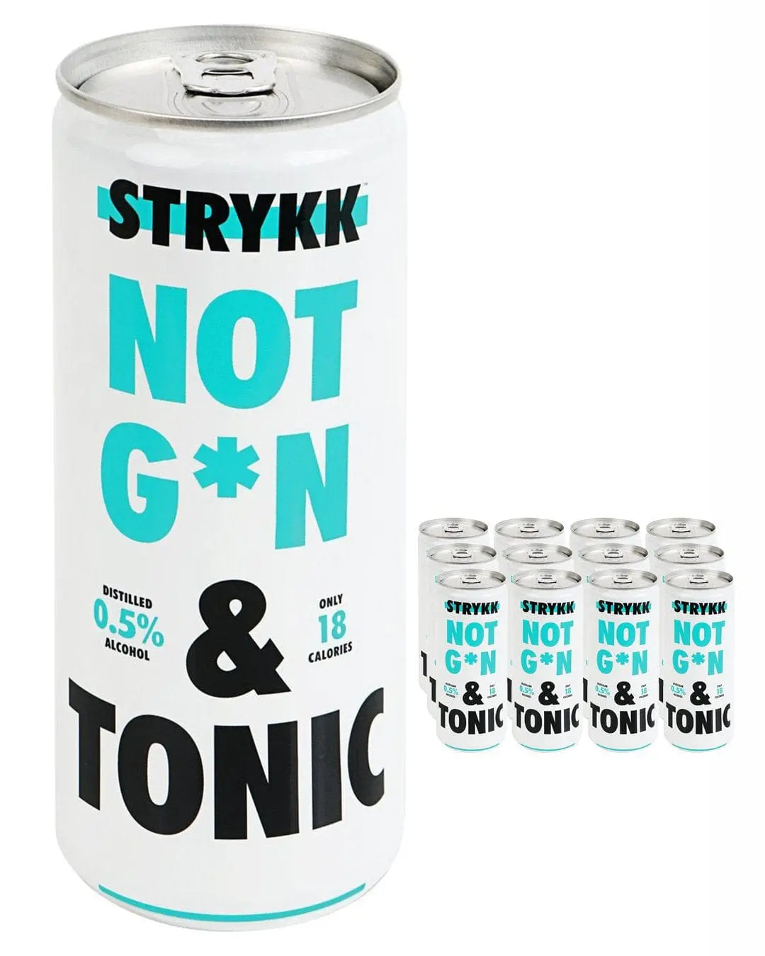 Stryyk Not Gin & Tonic Premixed Cocktail Can, 250 ml Ready Made Cocktails 5060595360069