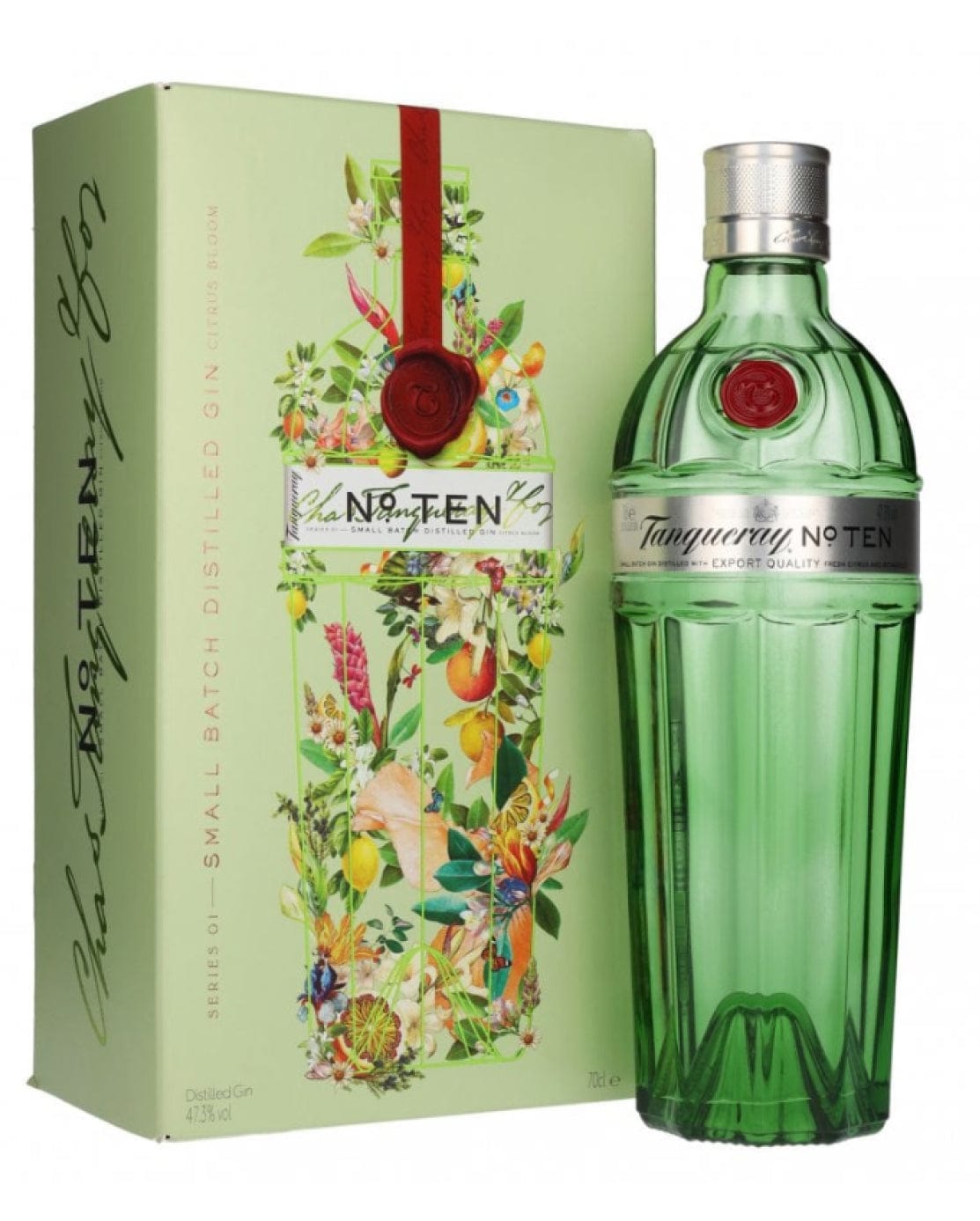 Tanqueray No.10 Gin - 'Alive with Freshness' Gift Box, 70 cl Gin 5000291026302