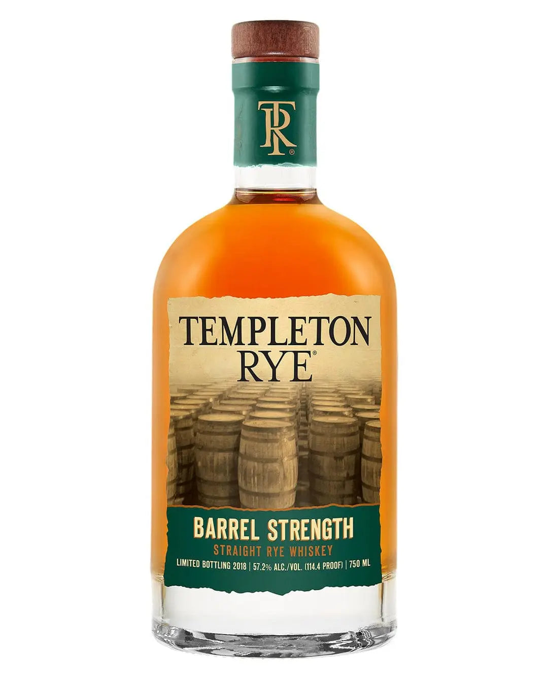 Templeton Rye Barrel Strength Whiskey, 70 cl – The Bottle Club