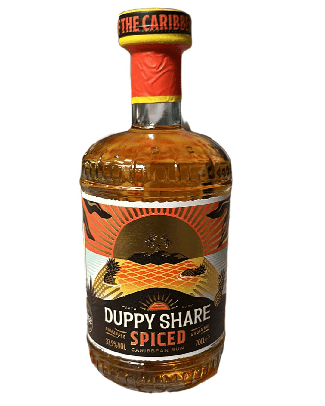 The Duppy Share Spiced Caribbean Rum, 70 cl Rum