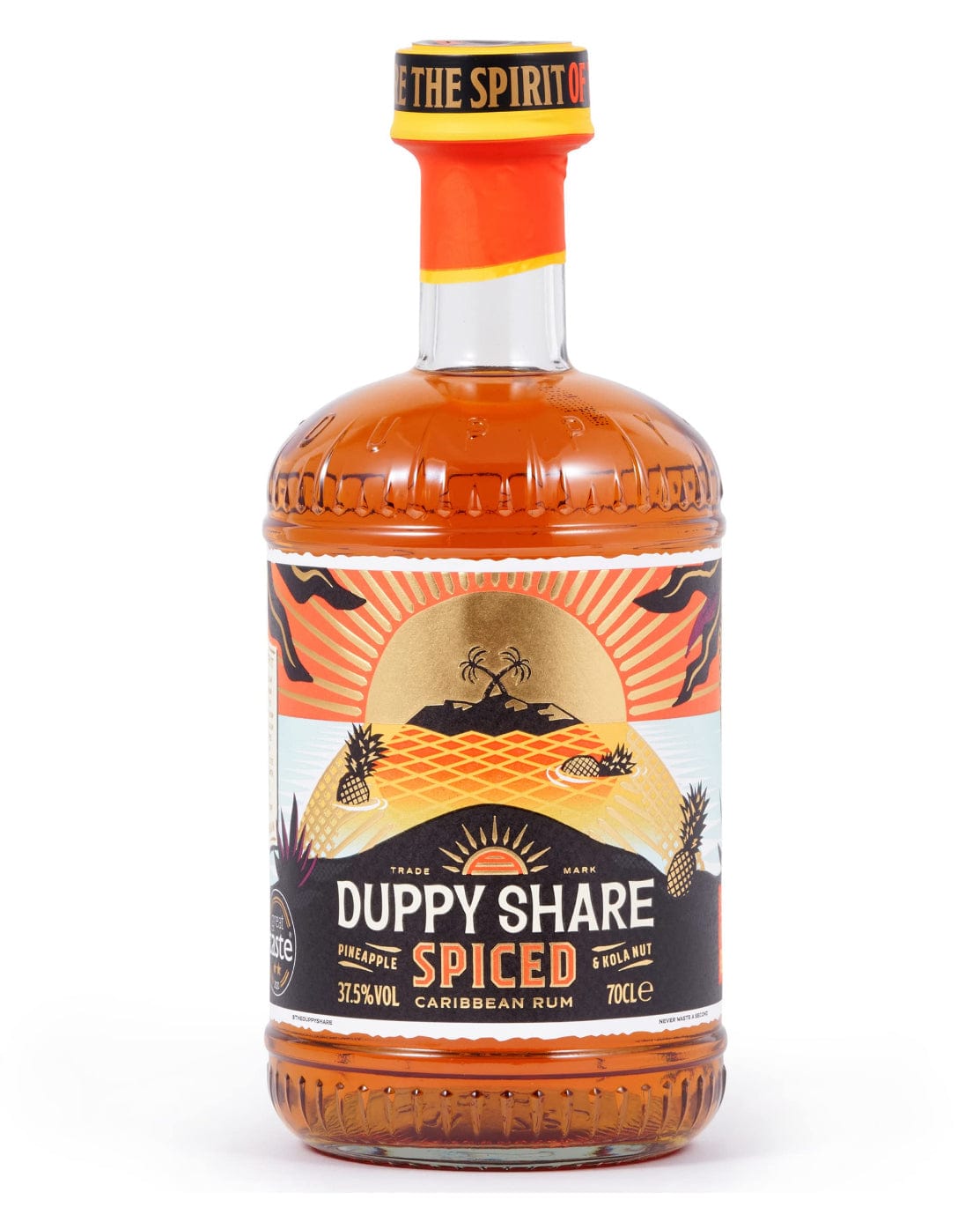 The Duppy Share Spiced Caribbean Rum, 70 cl Rum 5060397380210