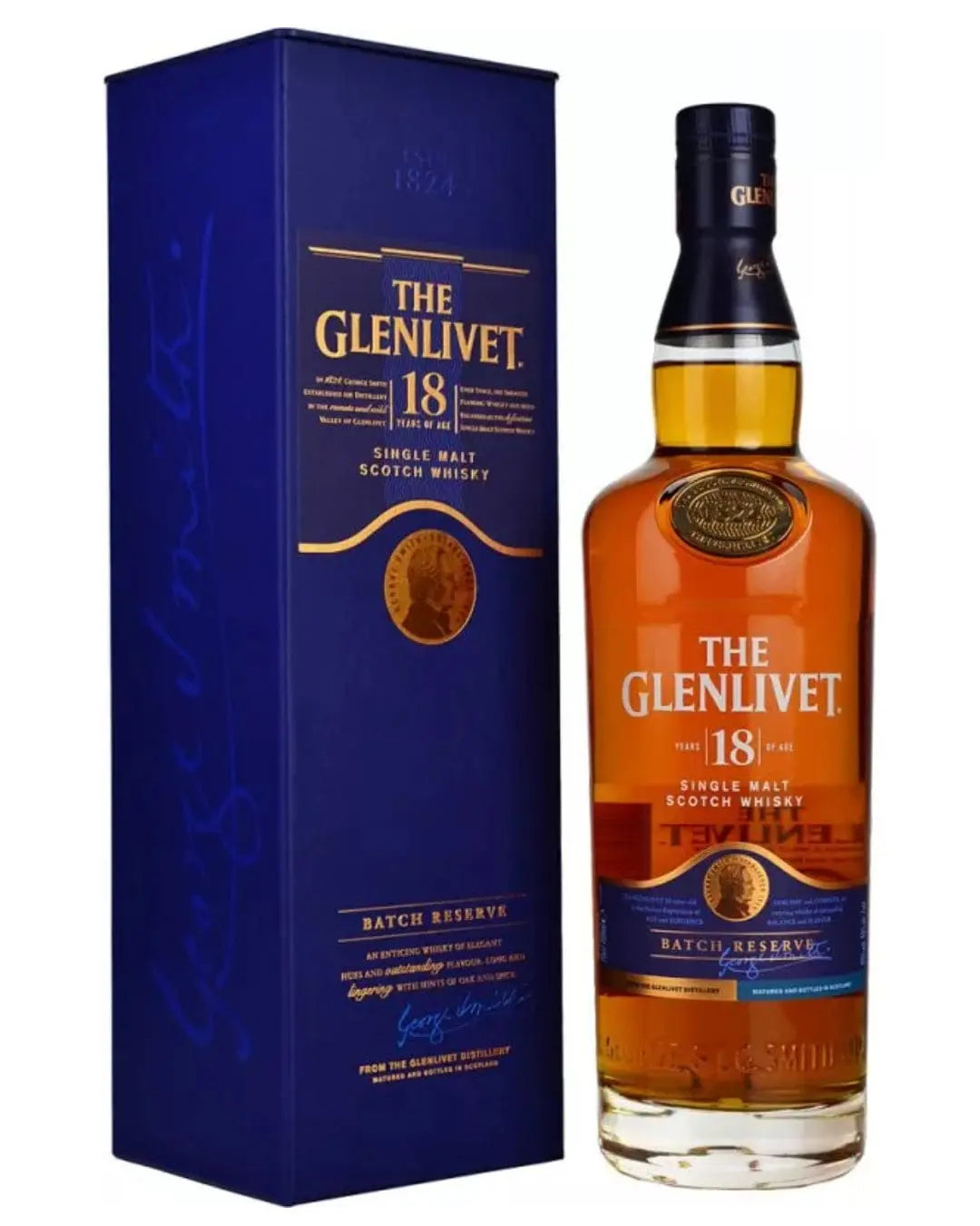 Buy The Glenlivet 18 Year Old Whisky, 70 cl Online | The Bottle Club