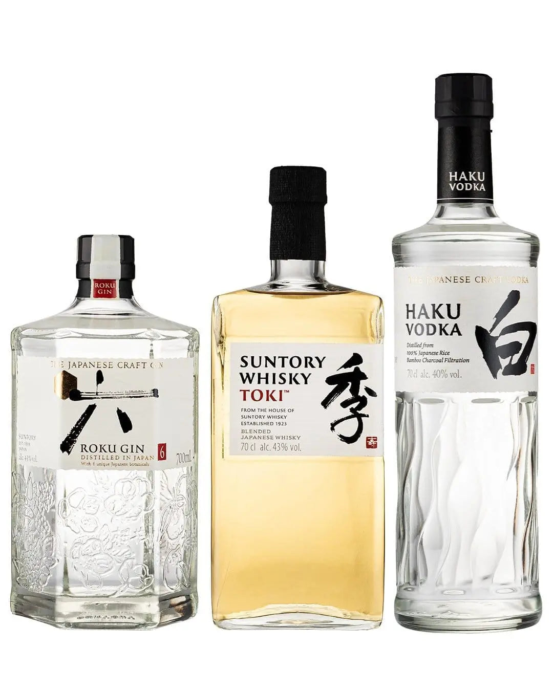 The House of Suntory Trio, 3 x 70 cl