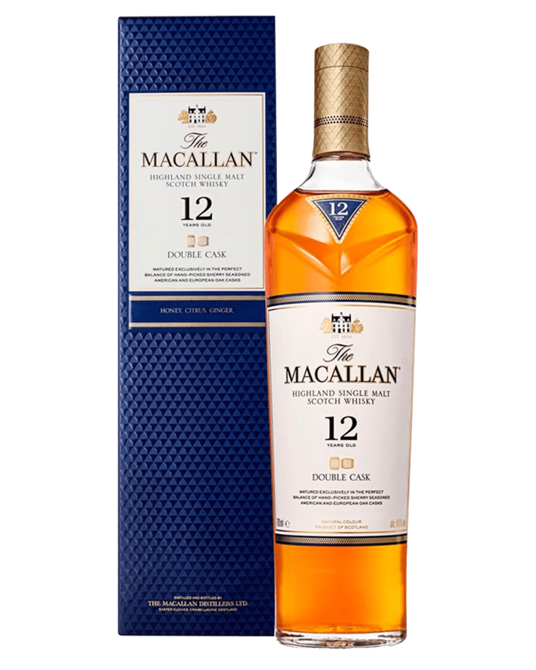 The Macallan 12 Year Old Double Cask Malt Whisky, 70 cl Whisky 5010314302863