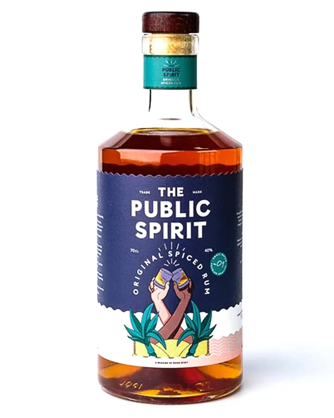 The Public Spirit Original Spiced Rum, 70 cl Rum