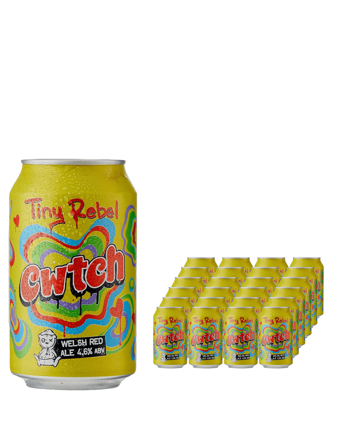 Tiny Rebel Cwtch Beer Multipack, 24 x 330 ml Beer