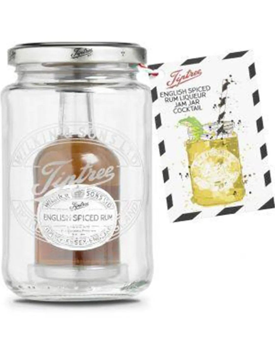 Tiptree English Spiced Rum Jam Jar Cocktail, 5 cl Spirit Miniatures 043647001788