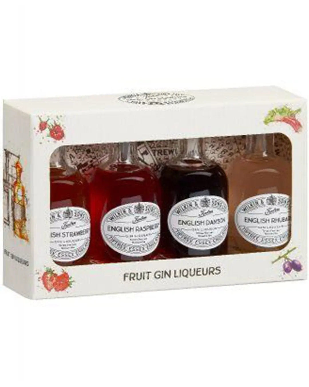 Tiptree Miniature Fruit Gin Liqueurs Box, 4 x 5 cl Spirit Miniatures 00043647991140