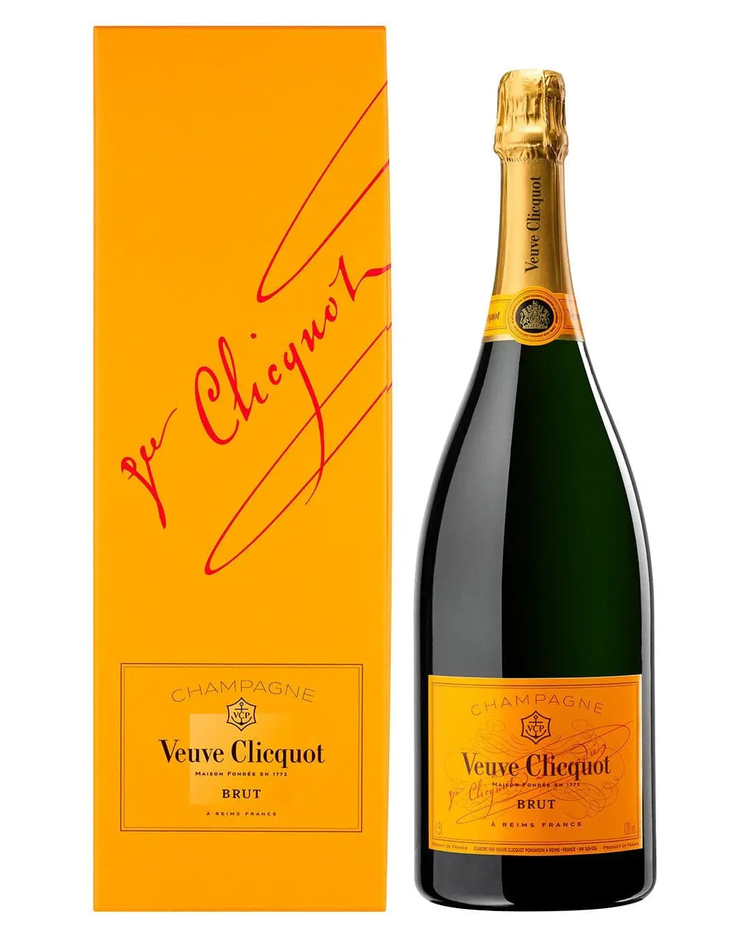 Veuve Clicquot Yellow Label Champagne Magnum Gift Box, 1.5 L Champagne & Sparkling