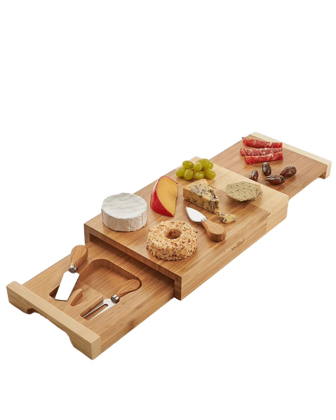 Vonshef 3 Layer Cheese Board With Knives Tableware