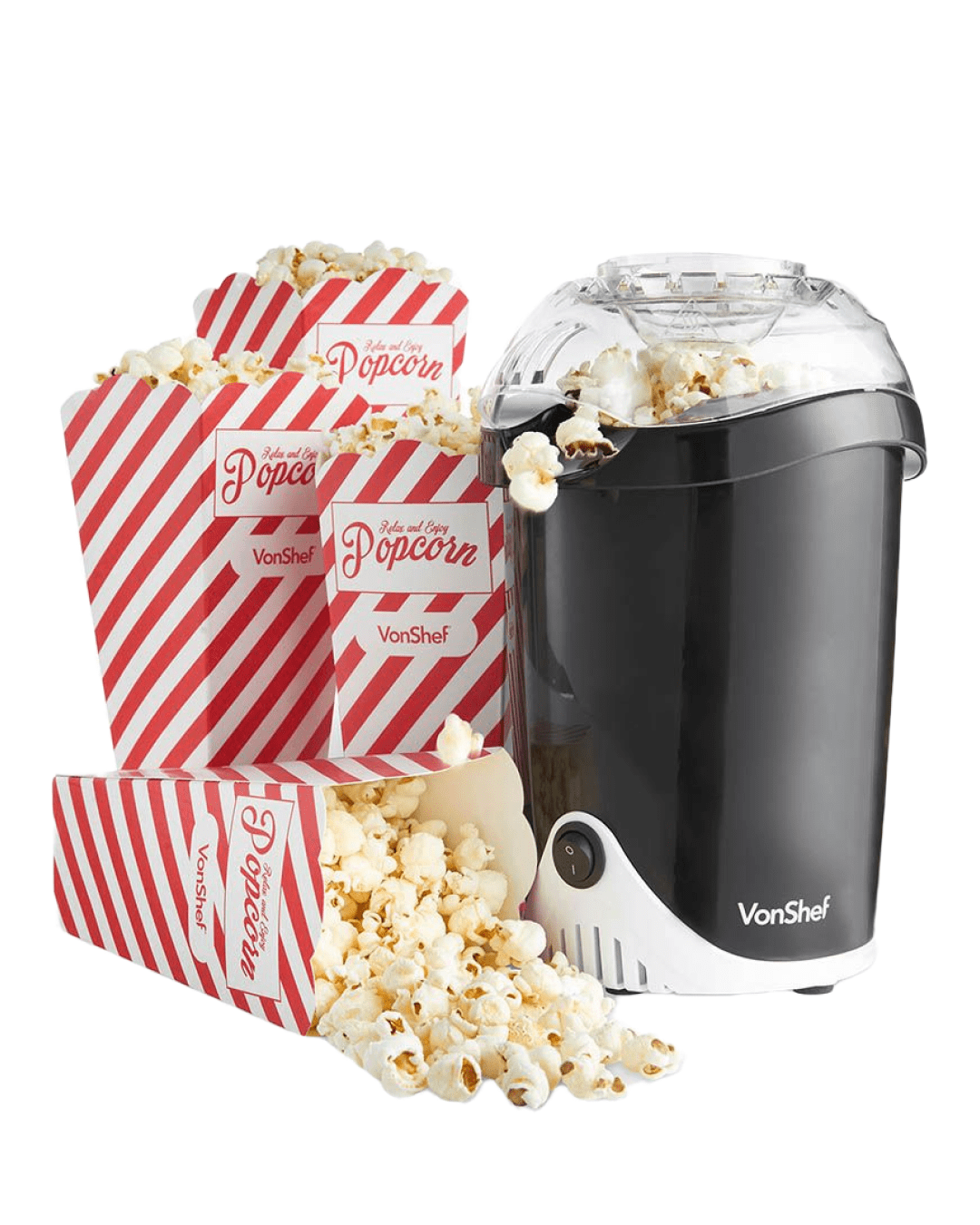 Vonshef Hot Air Popcorn Maker Partyware