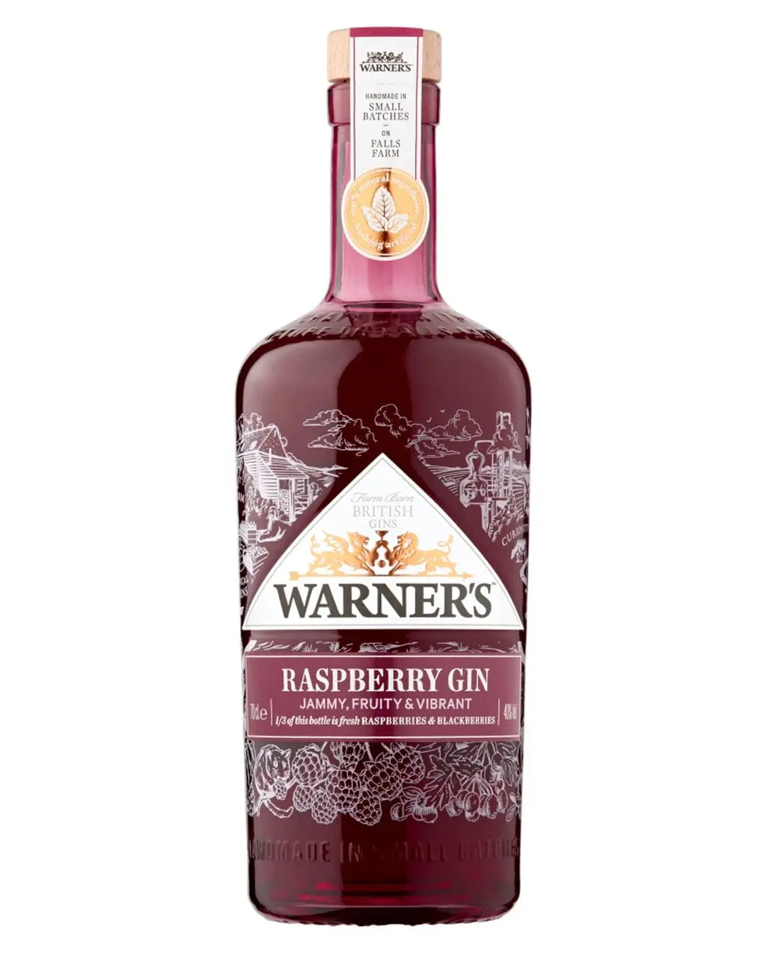 Warner's Raspberry Gin, 70 cl Gin