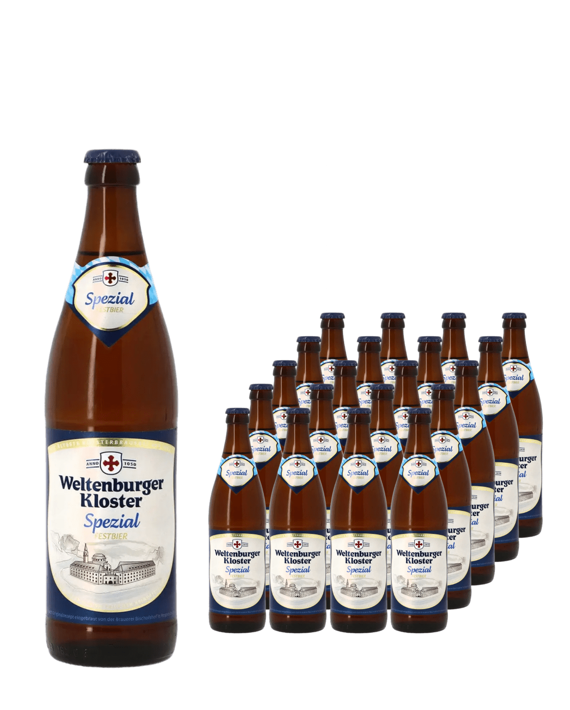 Weltenburger Kloster Spezial Festbier Beer Multipack, 20 x 500 ml Beer