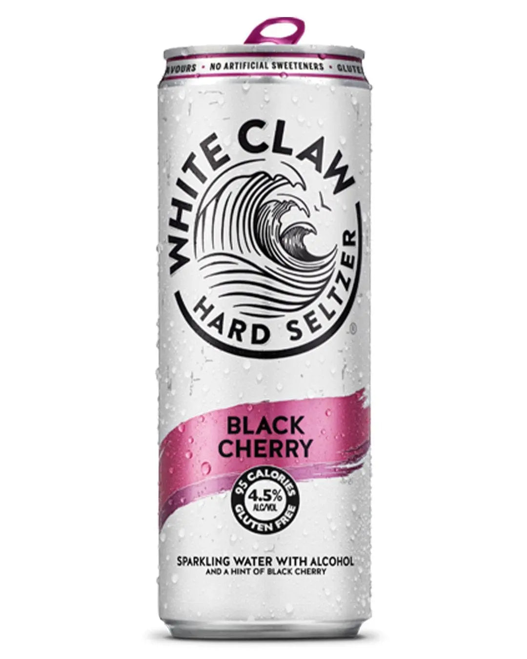 White Claw Black Cherry Hard Seltzer Premixed Can, 330 ml Ready Made Cocktails