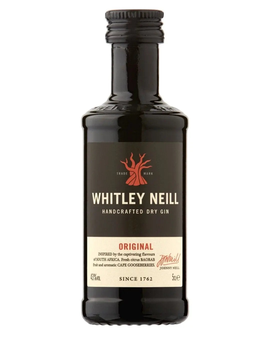 Whitley Neill Handcrafted Dry Gin Mini, 5 cl Spirit Miniatures 5011166052760