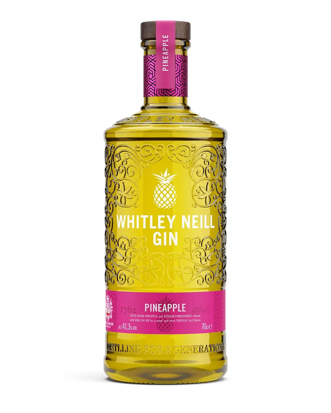 Whitley Neill Pineapple Gin, 70 cl Gin 5011166069881