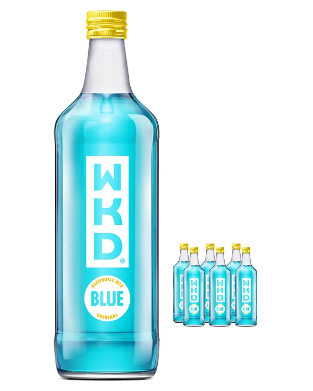 WKD Blue Multipack, 6 x 70 cl Ready Made Cocktails