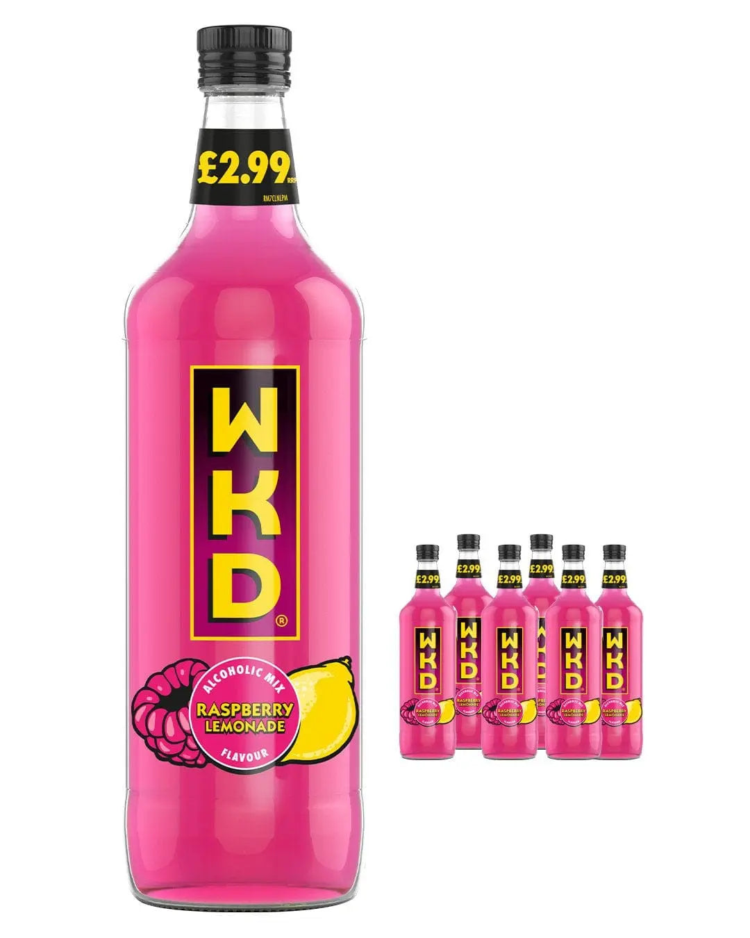 WKD Raspberry Lemonade, 70 cl Ready Made Cocktails