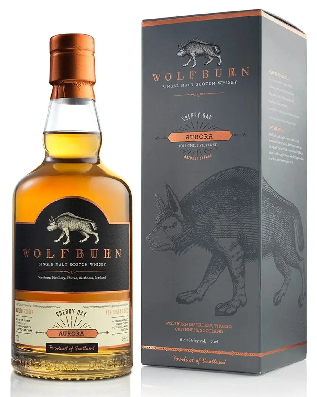 Wolfburn Aurora Whisky, 70 cl Whisky 634158496363