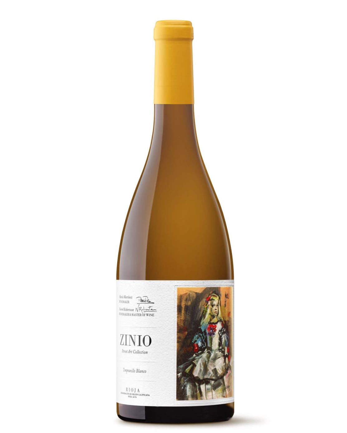 Zinio Street Art Collection Tempranillo Blanco, 75 cl Red Wine