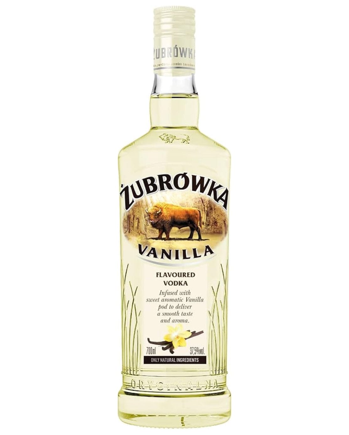 Zubrowka Biala Vanilla Vodka, 70 cl Vodka