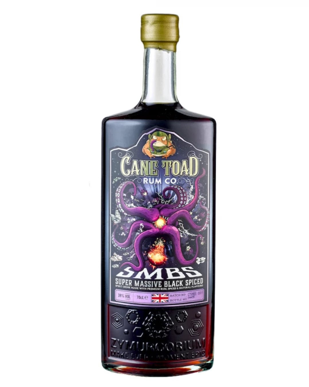 Zymurgorium Cane Toad Super Massive Black Spiced Rum, 70 cl Rum